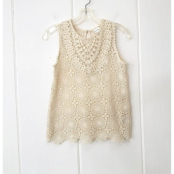 art class Other - Art Class Cream Lace Topper Girls Large